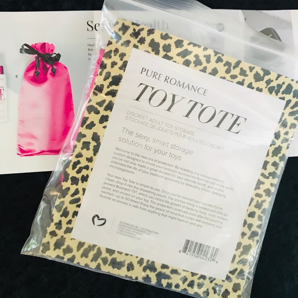 Satin Toy Tote